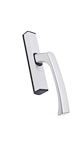 Cremonese fioratre blanche interassi mm 104 - 108 Art. 1830 FAPIM pour fenêtres avec ouverture vers l'extérieur et vers l'intérieur avec forme du manche arrondie Cover