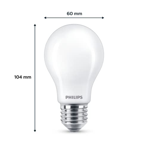 Philips LED Classic E27 Lampe, 100 W, matt, warmweiß, 6er Pack – Bild 4