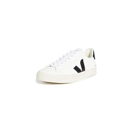 Veja Men's Campo Sneakers, Extra White/Black, 10 Medium US