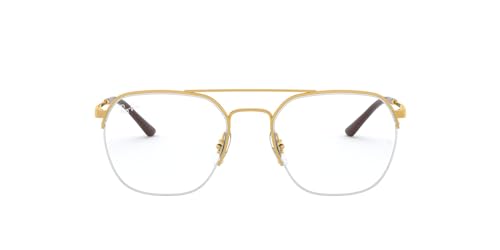 Image of Ray-Ban Unisex Clear Lens Square Frames - 0RX6444