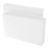Healeved 2 Stück Schaumstoffplatten Verpackungseinlagen 250X150X50Mm Weiß Wiederverwendbare Verpackungsmatte mit Elastischer Reißfester Schaumstoffeinlage für Expressversand und