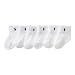 Polo Baby Socks for Boys and Girls with Polo Player (6 Pairs) White/ Blue Pony, 0 - 6 Months (Baby)
