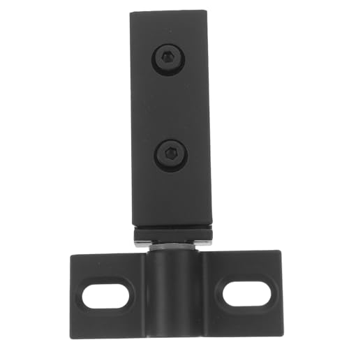 Balacoo 1Set Stainless Steel Double Hole Pivot Hinge for Glass Shower Doors Easy Installation Durable Door Accessory for Home Hotel and Public Spaces Stable and Secure Design