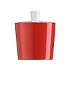 dishwasher safe Arzberg Tric Hot Zucker-/Marm.Dose 6P, Porzellan, red, 10.2 x 10.2 x 9.8 cm