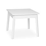 square wood table saw Perfecto para juegos, rompecabezas, artes y manualidades, aperitivos y mucho más