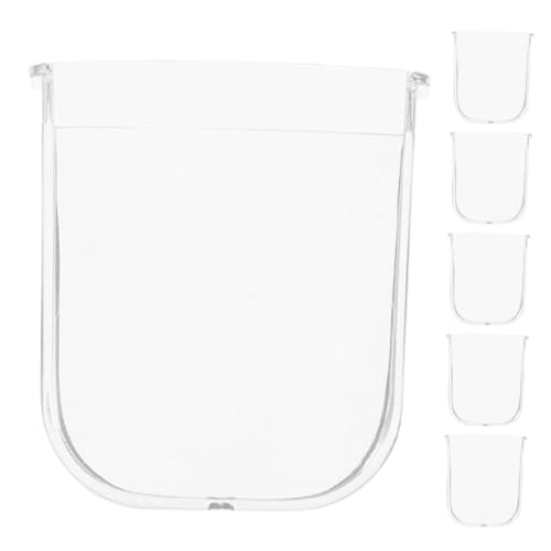 Sewroro 6pcs Rice Cooker Condensation Collector Cups Fit Heat Resistant Design for Electric Pressure Cookers Prevents Water Dripping Splashing Easy Replacement Water Catchers