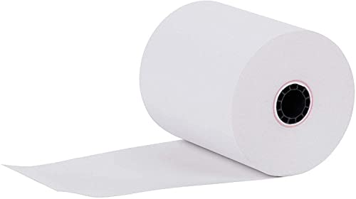 Prinko 50 Rolls Star Sp700 Kitchen Printer Paper 3" X 165' 1 Ply Bond (Non -Thermal) Receipt Paper Pos Cash Register Paper For Tmu200 Srp275 #TOP10
