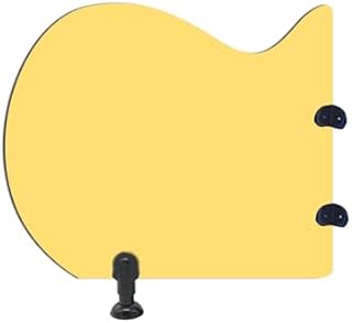 Panel divisor de orinal para niños, pantalla de privacidad para mayor separación del inodoro, deflector montado en el suelo para escuelas y jardines de infancia