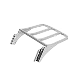 Apparence : Ce porte-bagages arrière de moto a des lignes épurées et esthétiques, est peu encombrant et facile à utiliser, et peut transporter des bagages