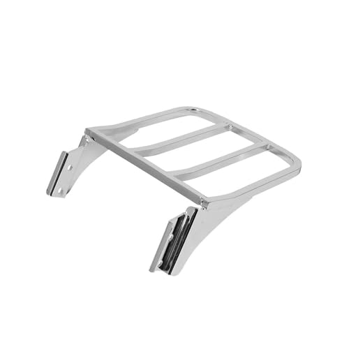 Support bagages arrière moto et sissy bar en acier pour Sportster et Dyna