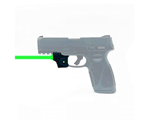 Viridian E Series Green Laser Sight for Taurus G2C, G3C, G3, G2S, PT111 G2, Gun Sight with Ambidextrous On and Off Switch, Black