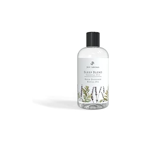 Joy Aroma Sleep Blend Reed Diffuser Refill Oil (250ml) Lavender & Eucalyptus Essential Oils Cover
