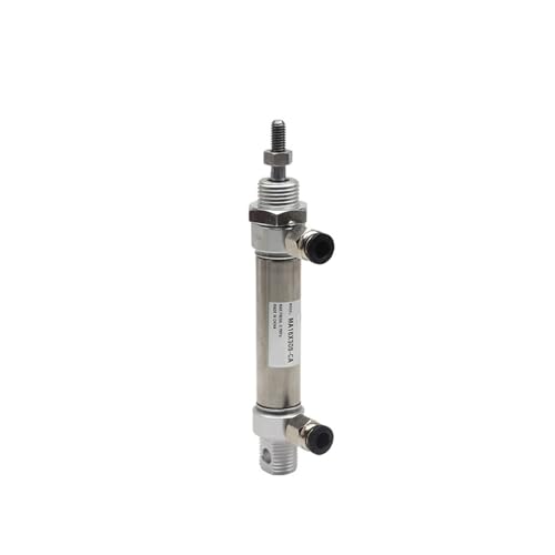 Cilindro neumático de acero inoxidable MA25 para control de posición magnético exacto 4