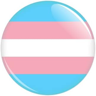 Trans LGBTQ+ Identity Pin Badge 1inch / 25mm Badge