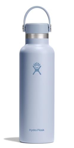 Image of Hydro Flask Water Bottle - Insulated Stainless Steel - Non Spill, Leakproof in 21 Oz Surf Blue