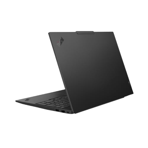 Image of Lenovo ThinkPad E16, Intel Core Ultra 5 225U, 8GB RAM, 512GB SSD, WUXGA IPS 16 inch(40.64cm), DOS, Eclipse Black, 1.63Kg, 21SSS1LW00, Fingerprint, Backlit, 300 Nits, 1Y Premier Warranty, AI Powered Laptop