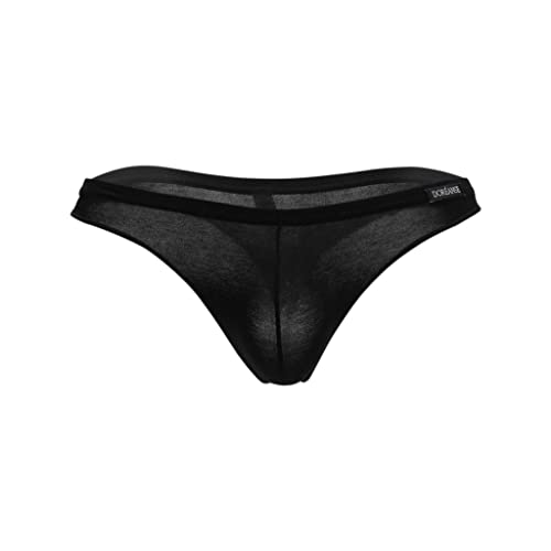 Doreanse Sexy Lingerie, Mens Underwear Men's G-String, 41 Gram, Black, Small