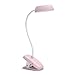 Philips LED, Lampada da Tavolo Donutclip, Ricaricabile, Dimmerabile a Fasi, 3W, 175lm, Rosa immagine
