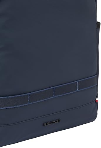 Sac à dos à rabat roulé et logo en métal TH COLOUR ROLLTOP BACKPACKSpace - vue 4