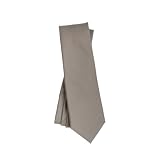[Y&TAILOR] ネクタイ ウール V.B.C カノニコ 大剣幅8.5cm／8cm／7cm／6cm 国内縫製 ブランド プレゼント 結婚式 ワイアンドテーラー (大剣幅８cm／無地／ベージュ)