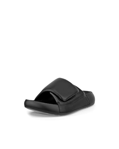 ECCO Women's Cozmo Platform Cross Band Slide Sandal