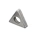 MT1603 CNC Turning Tool Holder, Triangular Wedge Shim for High Strength Metal Machining, 10pcs Silver CNC Hardware Accessories, Compatible with MT2204(MT1603)
