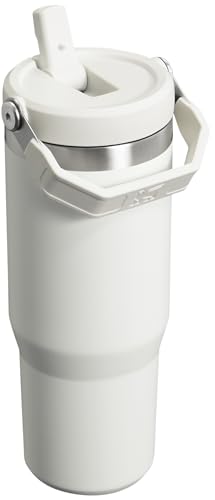 Image of Stanley IceFlow Flip Straw Tumbler 30 oz | Stainless Sreel Vacuum Insulated Water Bottle for Home, Office or Car | Reusable Cup with Straw | Leak Resistant | Frost