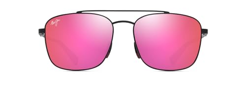Lunettes de soleil Maui Jim Piwai Af noir la perfection optique et design haut de gamme