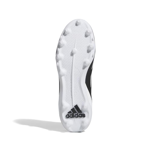 Adidas Men\'s Adizero Impact.2 American Football, Black/White/Black, 10.5
