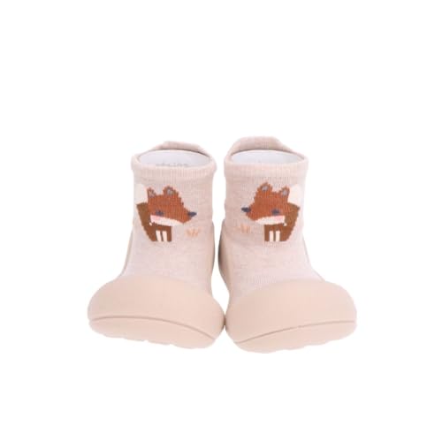 Attipas AW05 Woodland - Calcetin con Suela en Color Beige de la Marca Talla: 21.5