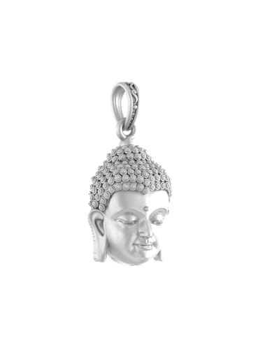 Pendentif en argent sterling 925 Bouddha pour éviter les allergies de peau