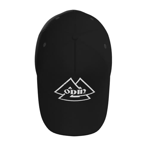 Valknut, The Symbol of Odin God Baseball Hats for Men and Women - Classic Adjustable Hats4