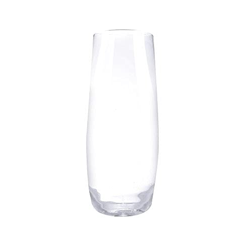 8 oz Clear Plastic Vino Bello Champagne and Cocktail Flute - Reusable, Shatterproof - 1 3/4" x 1 3/4" x 5 1/4" - 10 count box - Restaurantware