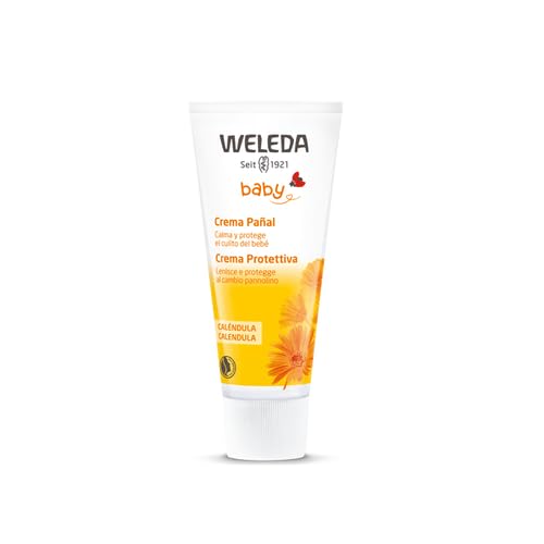 Weleda Babycreme de Calêndula | Proteção Natural Contra Assaduras | Fórmula Suave com Calêndula e Camomila | 75 ml