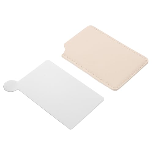 BELLIFFY Paleta de Mezcla para Base de Maquillaje Acero Inoxidable Mini Placa Mezcladora Cosméticos Compacta para Viaje Bandeja para Mezclar Tonos de Base y Esmaltes Herramienta