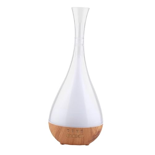 Diffuseur huiles essentielles avec humidificateur à motif et luminaire de nuit - 2
