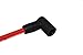 8-Pack 8.0 mm Double-Layer Red Silicone Spark Plug Wires BBC Big Block - Compatible with Chevy Chevrolet GMC Straight Boot Wires 396, 402, 427, 454, 502, 572