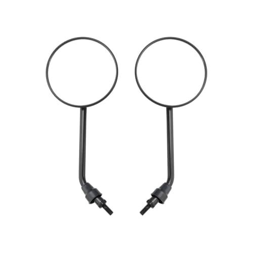 Espejos retrovisores M8x1.25 negros para motos clásicas S50 y S51