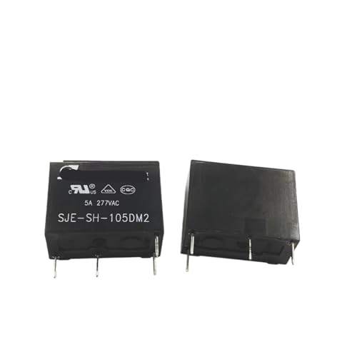 Relé SJE-SH-105DM2 5A mini relé electromecánico de 4 pines y 5v para sustitución de componentes 2