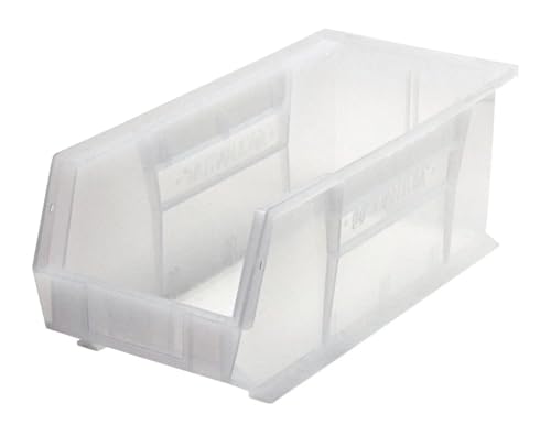 Quantum Storage QUS248 Ultra Stack and Hang Bins - 18" x 8-1/4" x 7" - 6 Pack