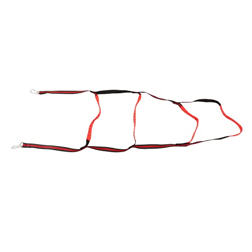 Drabina Linowa Morska 4 Stopnie Mocna Drabina Linowa do Pokładu dla K Motorówka Kajakarstwo le Iversal Ponton Drabinka Linowa (4 kroki)