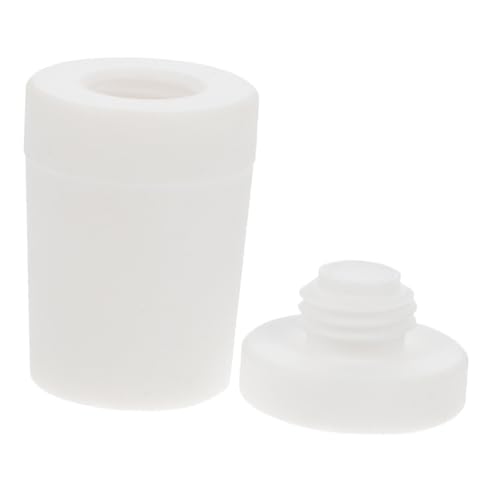 FELTECHELECTR Sturdy PTFE Material Tapered Plastic Tube Stopper Lab Sealing Plug High-Temperature Resistance Quick Fit