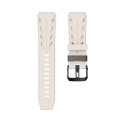 Correa de reloj deportiva guoren, silicona flexible de 20mm y 22mm