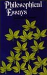 Philosophical Essays 8120807502 Book Cover
