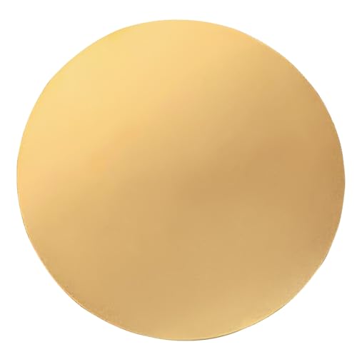 2 Pcs 0.8mm Thick Brass Round Discs (10mm-200mm Diameter) - H62 Brass Copper Plates for Crafts, DIY, Electrical Repairs, Industrial Use(2Pcs0.8 * 15mm)