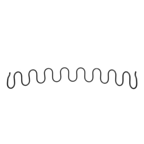 MAGICLULU Ressort de Tension en Fer Noir pour Chaise, Résistance à l'usure et Haute Solidité, Pièces de Rechange pour Meubles et Réparation de Ressorts de Canapé