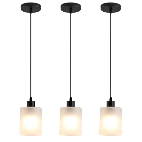 AOJUNSANSAN Industrial Pendant Lighting – Modern Farmhouse Style