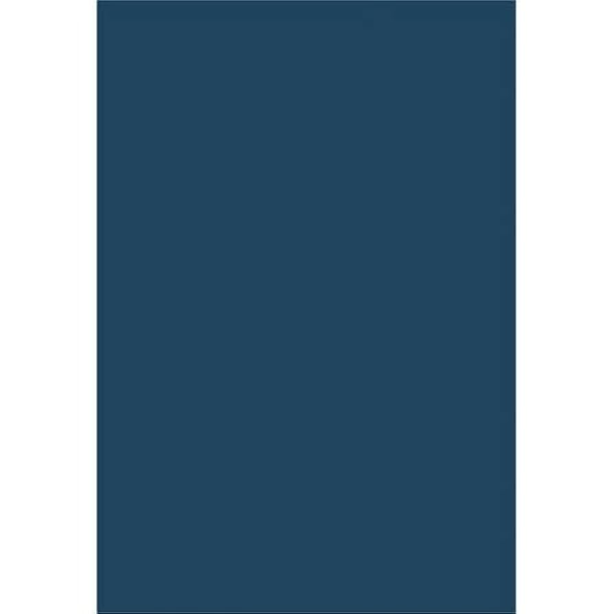 Amazon.co.jp: カウネット 色画用紙 八つ切 紺 10枚 : ホビー