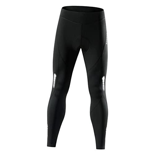Dynwave Calças de masculinas esportivas acolchoadas calças leggings livre, XXL