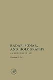 Radar, Sonar, and Holography: An Introduction